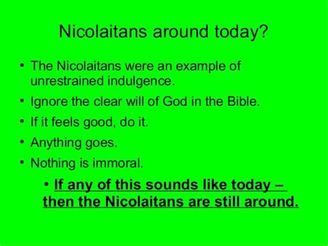 Nicolaitans