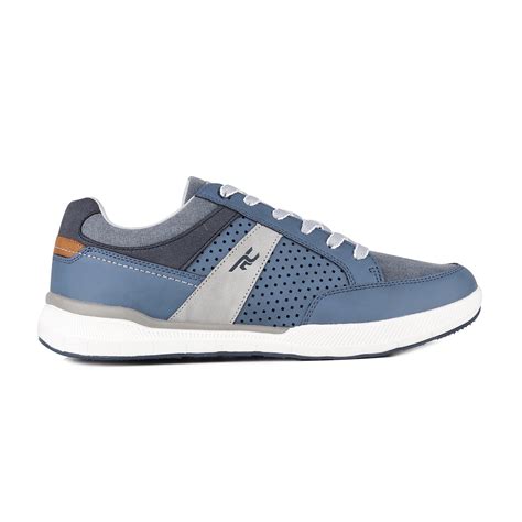 Red Chief Blue-White Sneaker for Men | Premium Synthetic Pu Canva ...