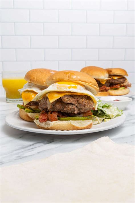 Fried Egg Burger - Food Faith Fitness