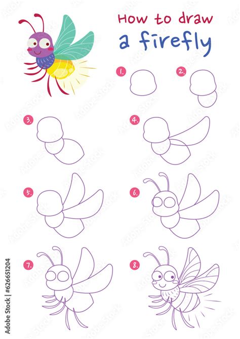 How To Draw A Step By Step Firefly at Hannah Champion blog