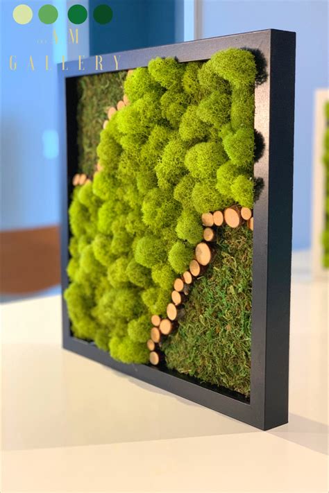 Moss Wall Art Photo Frame at Darcy Poninski blog