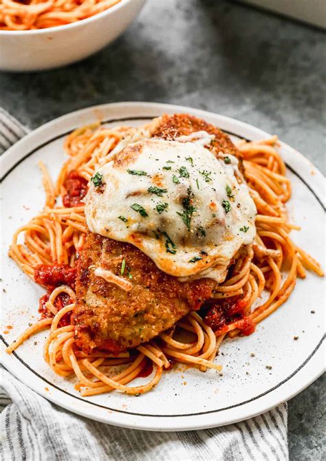 Baked Chicken Parmesan Chicken Parmesan Sheet Pan Dinner