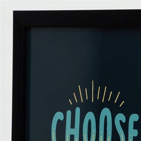 Buy Spectrum Wooden Inspirational Quote Picture Frame - 48x33cm from ...