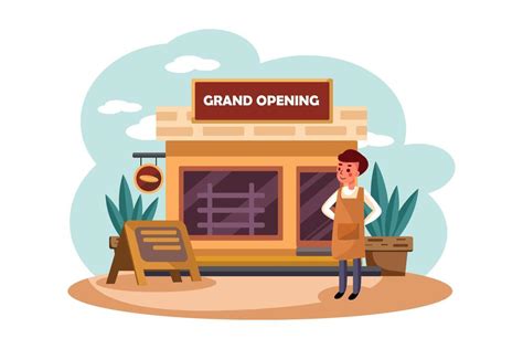 Open Store Cartoon 的图像结果