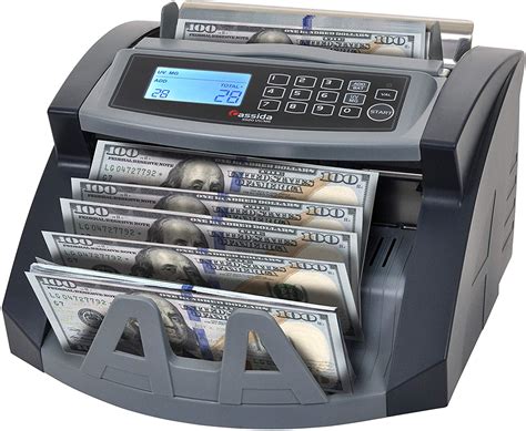 Cassida Money Counter 5520 UV and Magnetic Counterfeit Bill Detection w ...