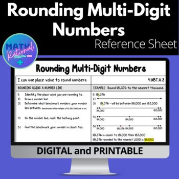 Image result for Rounding Numbers Multi-Digit