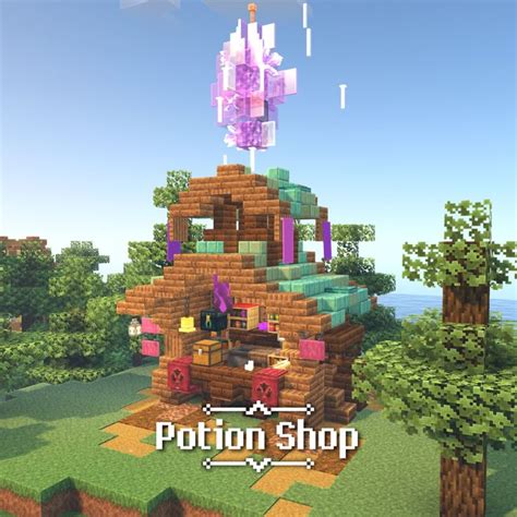 Small Potion Shop Tutorial Minecraft 的图像结果
