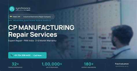 CP MANUFACTURING Repair Services India | Synchronics