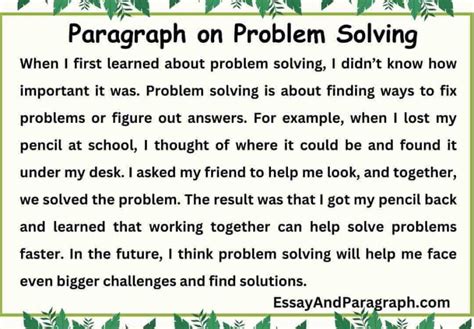 Image result for Word Problem Paragraph
