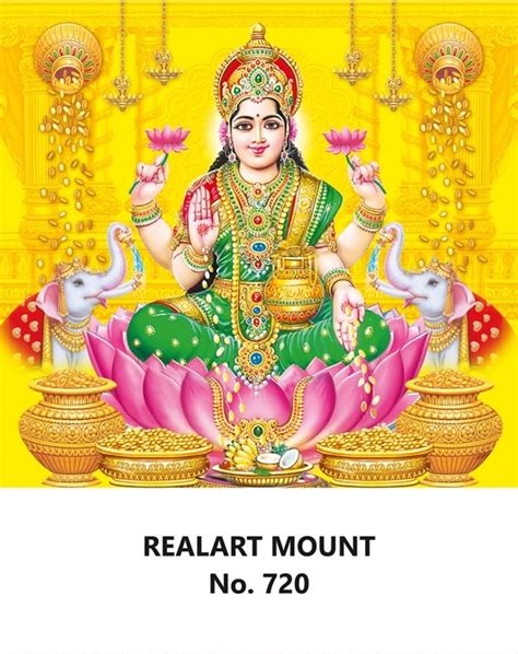 R720 Dhana Lakshmi - 10x15" Daily Calendar Printing 2025 | Vivid Print ...