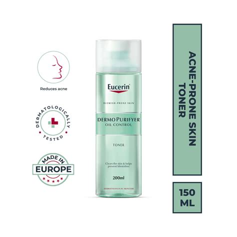 Eucerin Dermo Purifyer Oil Control Toner (200ml) - Cureka - Online ...