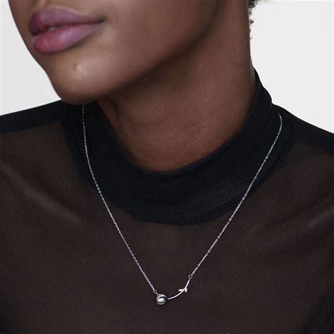 Buy Tulip Pearl Necklace- 925 Silver online- Palmonas – PALMONAS