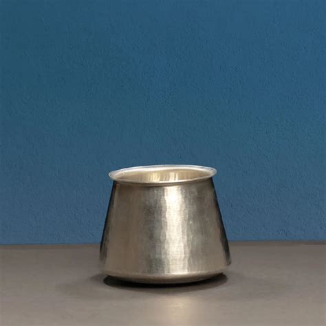 Eeya chombu - Vennathazhi Shape | Traditional Pure Tin Cookware