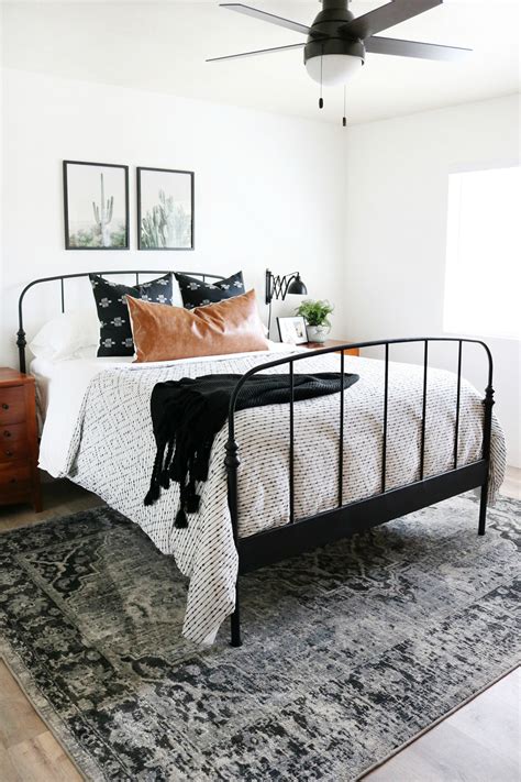 black boho bedroom ideas