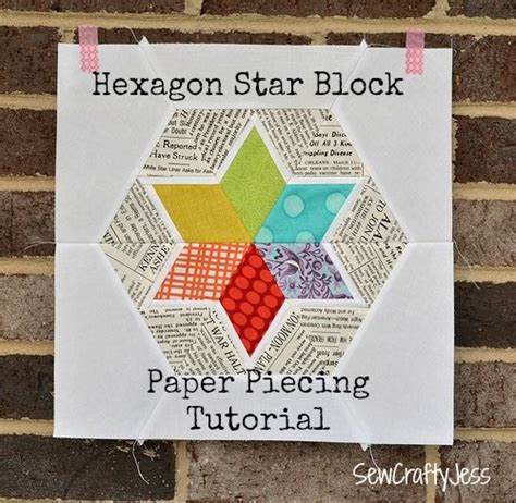 Hexagons paper piecing – Artofit