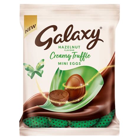 Galaxy Hazelnut Creamy Truffle Chocolate Eggs–74g Imported, Melt proof ...