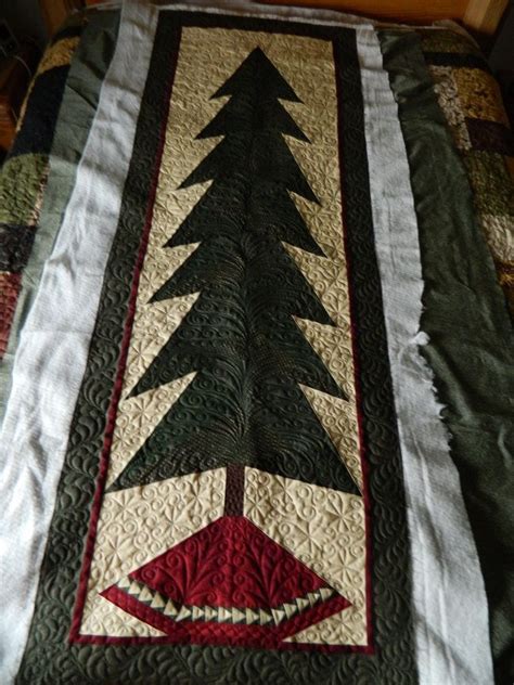 Image result for Hand Embroidered Tree Quilt Pattern