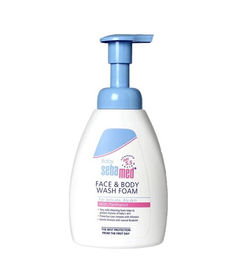 Sebamed Baby Face & Body Wash Foam, 400ml – ClickOnCare