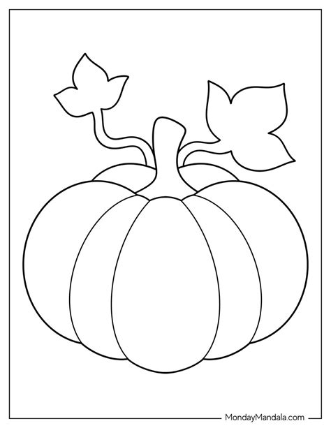 Fall Pumpkin Template
