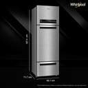 Whirlpool 270 L Frost Free Triple Door Refrigerator with Zeolite ...