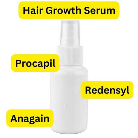 Hair Growth Serum - Hair Growth Serum with Procapil redensyl & anagain ...