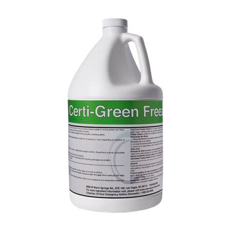 Certi-Green Freezer Cleaner - New Wave Cleaning Solutions