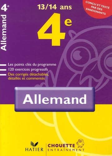 Buy Chouette Allemand 4e Book Online at Low Prices in India | Chouette ...