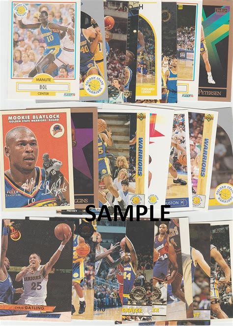 Amazon.com: Lot of (25) Golden State Warriors Basketball Cards - Fan ...