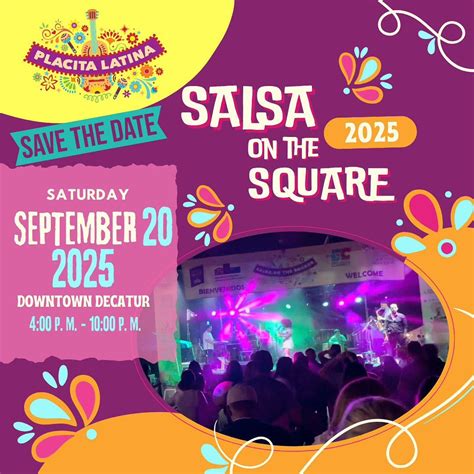 SALSA ON THE SQUARE 2025, Downtown Decatur Square, 20 September 2025 ...