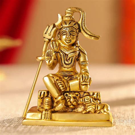 Buy Lord Shiva Brass Statues & Idols Online – Ethnic India Handicrafts