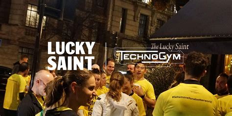 Lucky Saint x Technogym 5k Social Run led by London Fitness Guy ...