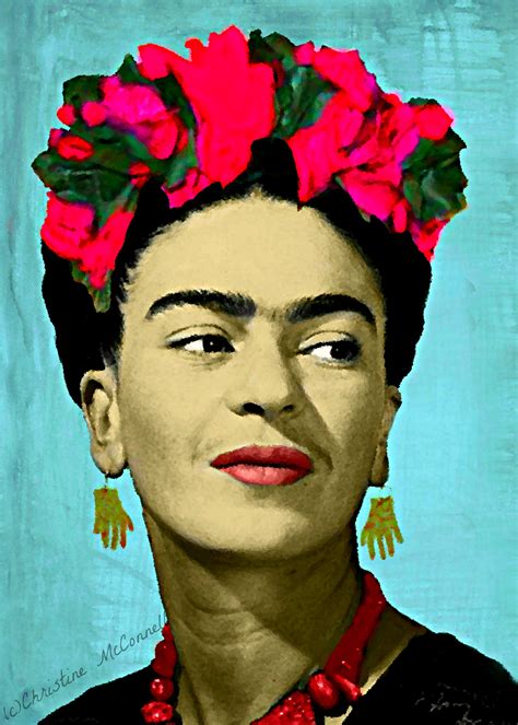 Frida Kahlo digital painting print from www.artdecadence.etsy.com Diego ...