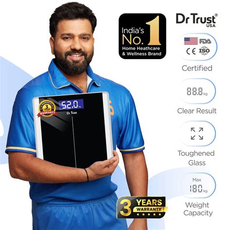 Dr Trust Personal Digital Weight Machine - Electronic Weighing Scales