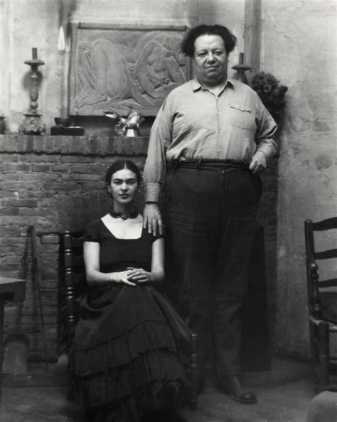 Diego Rivera and Frida Kahlo, San Francisco, California [photograph ...