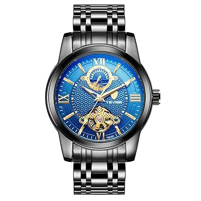 Buy TEVISE Mechanical Watch for Men Tourbillon Automatic Watches Moon ...