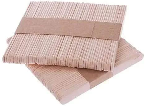 NASIR's Natural Wooden Ice Cream Sticks Popsicle Sticks & Spoon ...