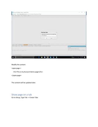 Image result for Create Visualforce Page for Custom Object