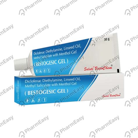 Bestogesic Tube Of 30gm Gel: Uses, Side Effects, Price & Dosage | PharmEasy