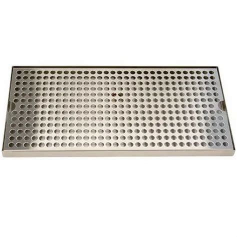 Stainless Steel Bar Trays - Brass Plated Stainless Steel Mount Drip Bar ...