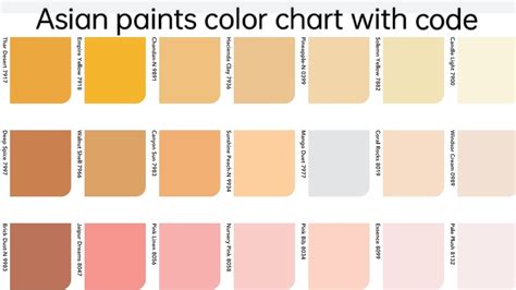 Paint Colour Code 的图像结果