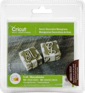 Cricut Shape Cartridge - Anna'S Decorative Monograms - Shape Cartridge ...