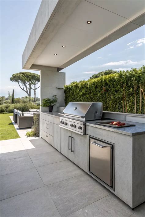 16+ Stylish Built-In Outdoor Grill Design Ideas in 2025 | Built in ...