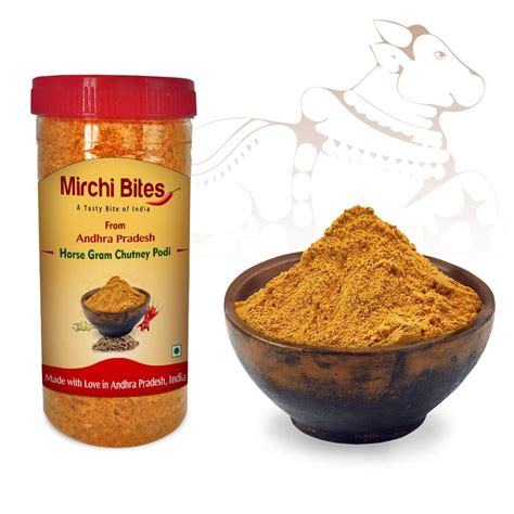 Mirchi Bites Andhra Horse Gram Chutney Podi | Ulavalu Chutney Podi ...