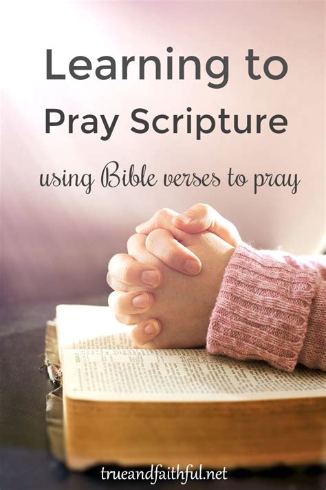 Image result for How to Pray Scripture