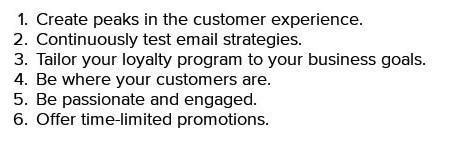 Which features are to be taken into consideration to create, maintain ...