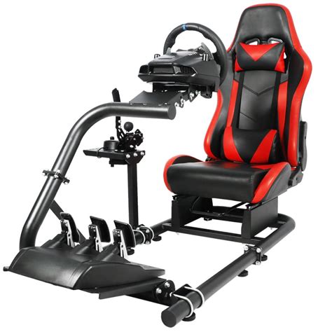 Buy Minneer Racing Simulator Cockpit Universal Steering Wheel Stand ...