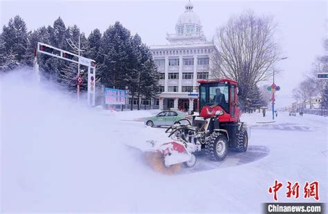 “中国最冷小镇”迎年后同期最大降雪