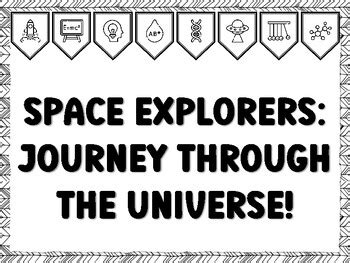SPACE EXPLORERS: JOURNEY THROUGH THE UNIVERSE! Kindergarten Science ...