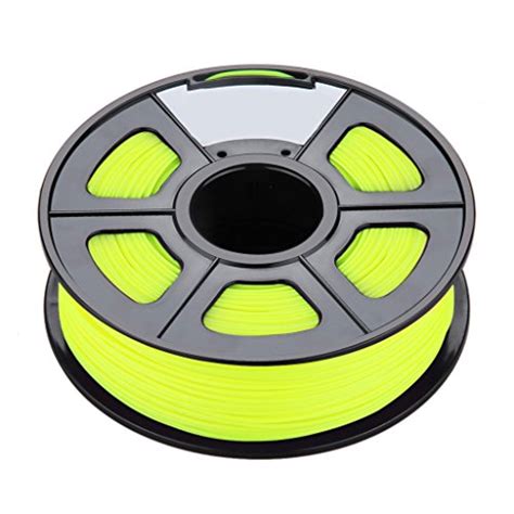 3D printer filament - SODIAL(R) Glow in the Dark Spool of 3D Printer ...