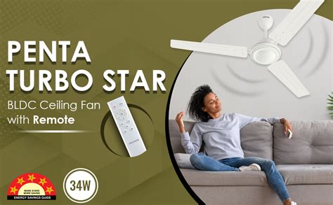 Buy Anchor by Panasonic Penta Turbo High Speed BLDC Ceiling Fan with ...